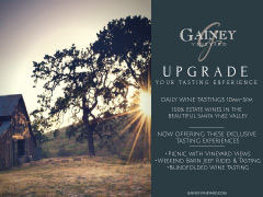 Gainey Tasting Experience Ad