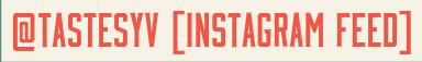 @tastesyv instagram header
