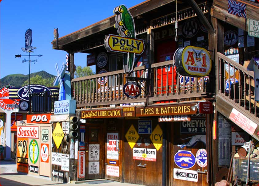 Mendenhall Museum in Buellton, CA Car Memorabilia & Vintage Signs in Buellton, CA