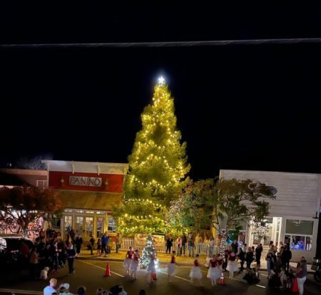 Santa Ynez Christmas tree lighting