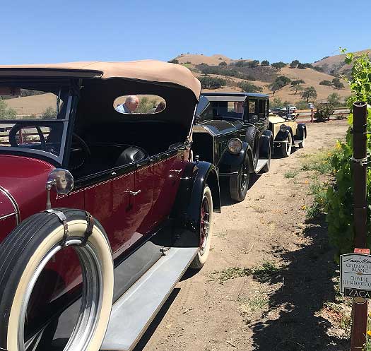 Classic Car Sundays At Zaca Mesa Winery