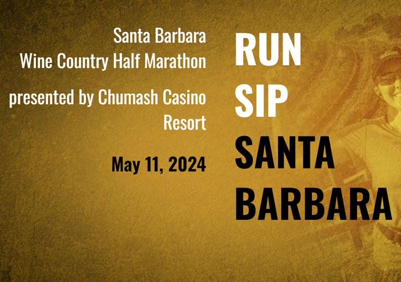 Santa Barbara Half Marathon Wine Country