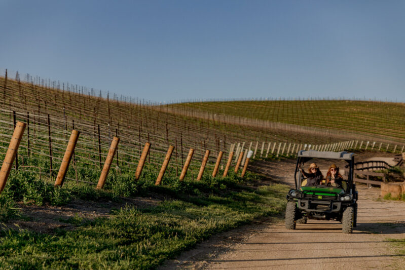 Crown Point Vineyards in Happy Canyon in Santa Ynez, California