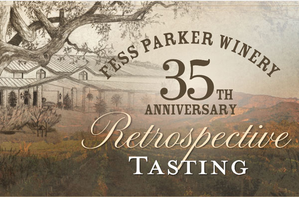 Fess Parker Winery 35th Anniversary Retrospective tasting