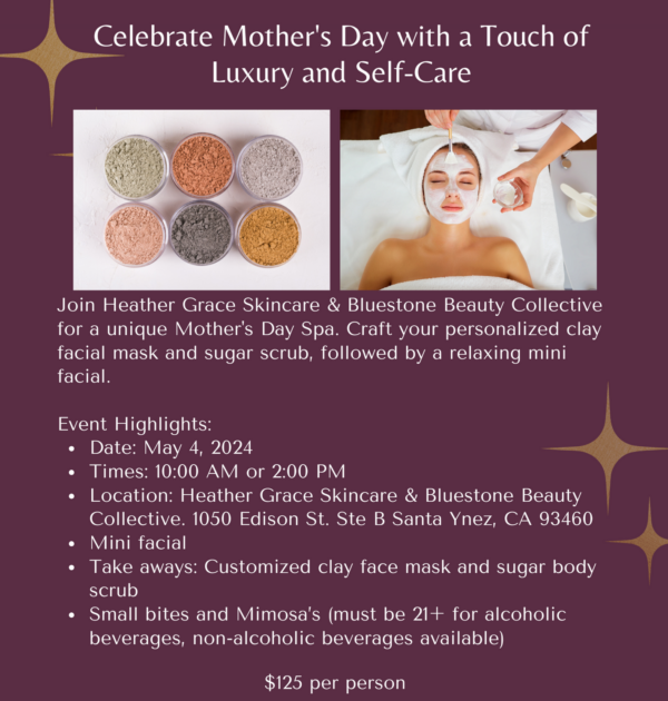 Mother's Day Face Mask Event