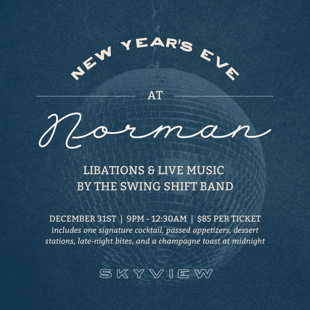 SYV Holiday Events 2024 New Year's Eve at Norman at SkyView Los Alamos