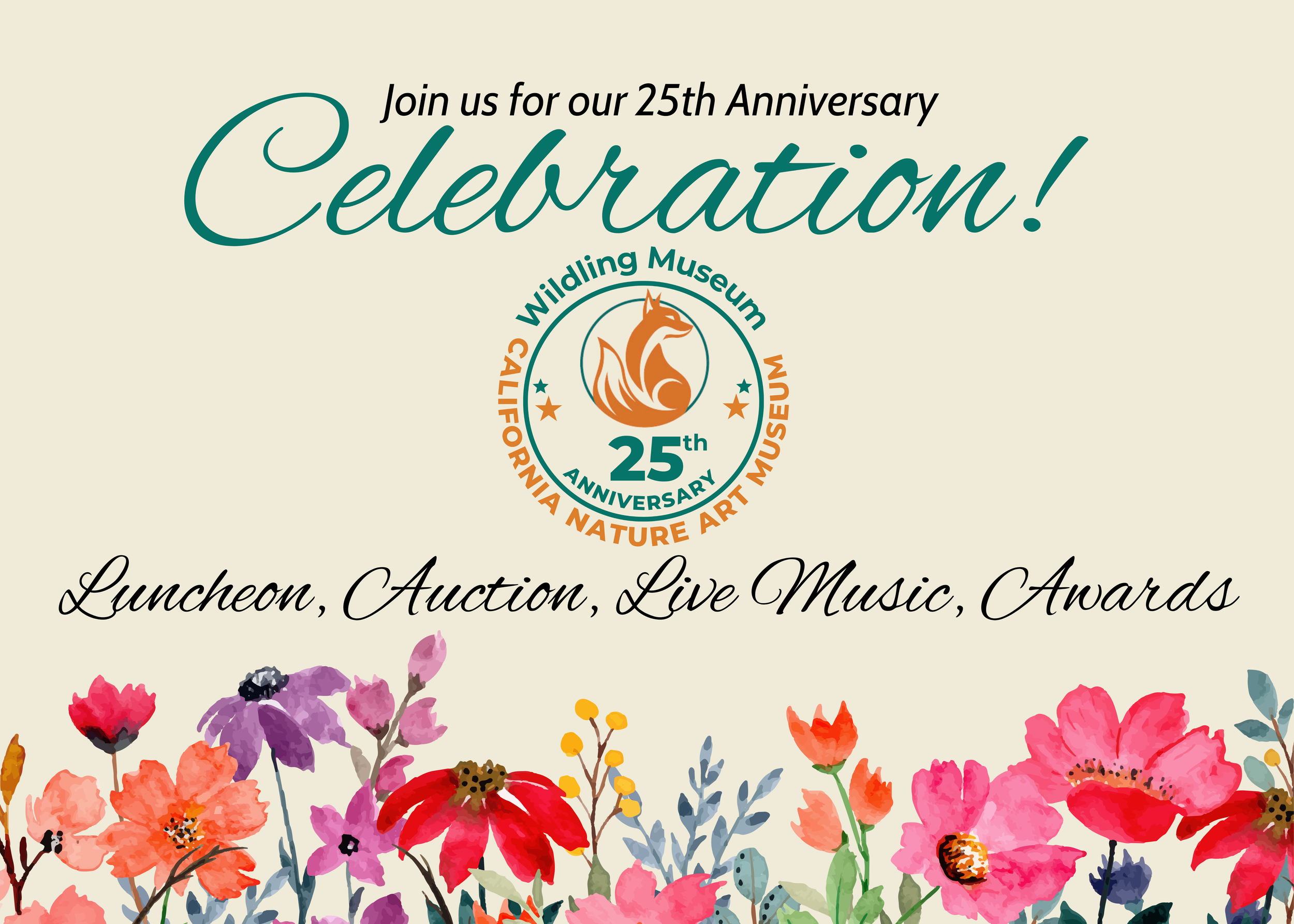 25th Anniversary Fest for California Nature Art Museum