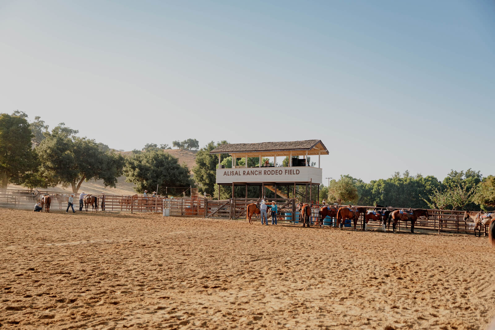 Events Outdoor rodeo at Alisal Ranch