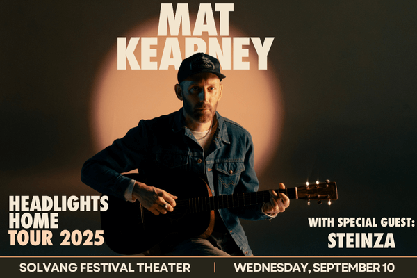 Mat Kearney at Solvang Theaterfest