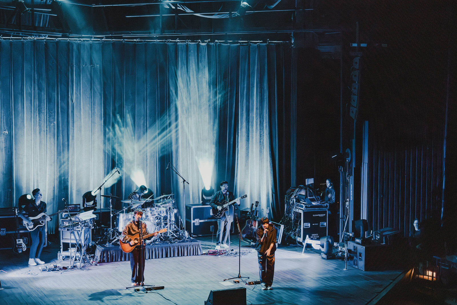 Concert stage in the Santa Ynez Valley