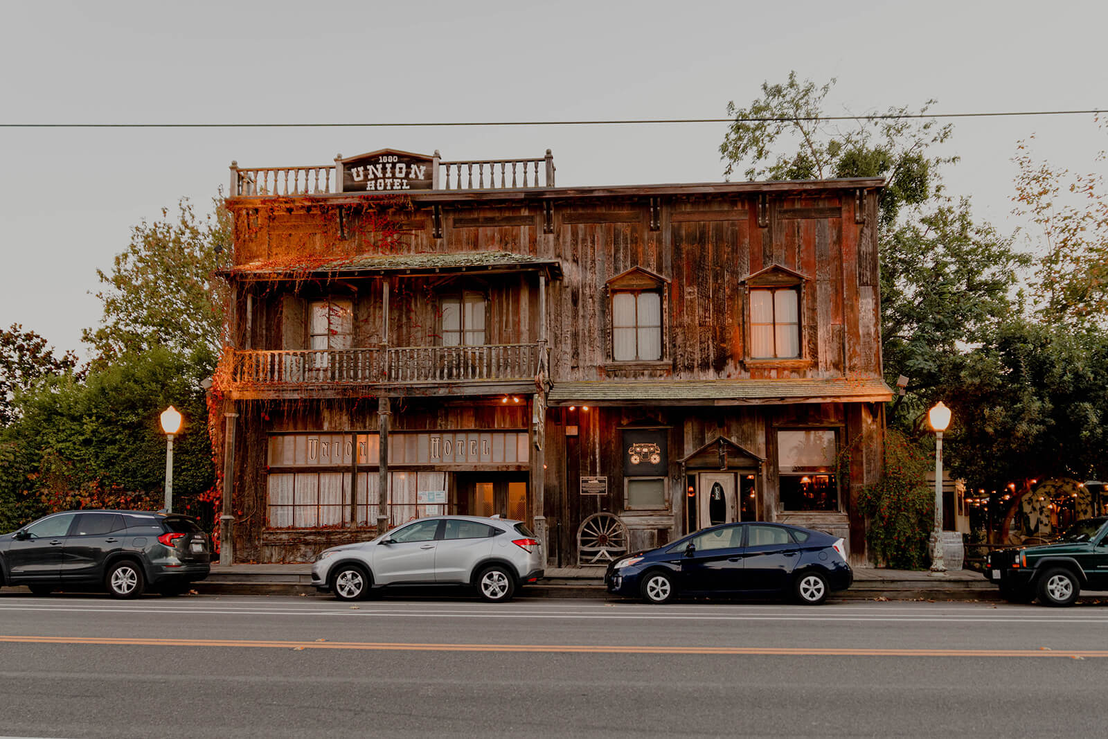 Los Alamos Union Hotel exterior in Los Alamos, California