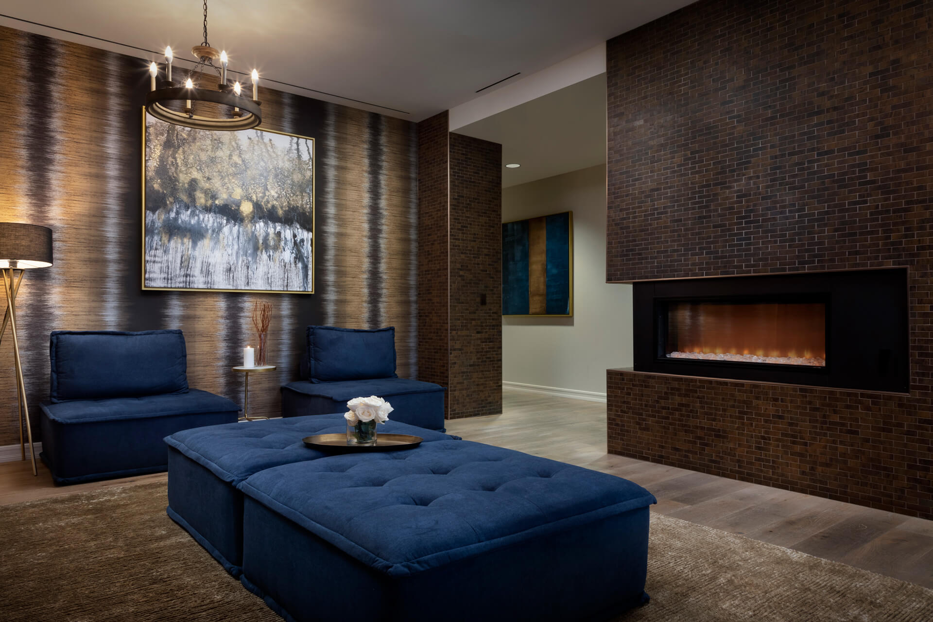 Lounge area at Chumash Spa