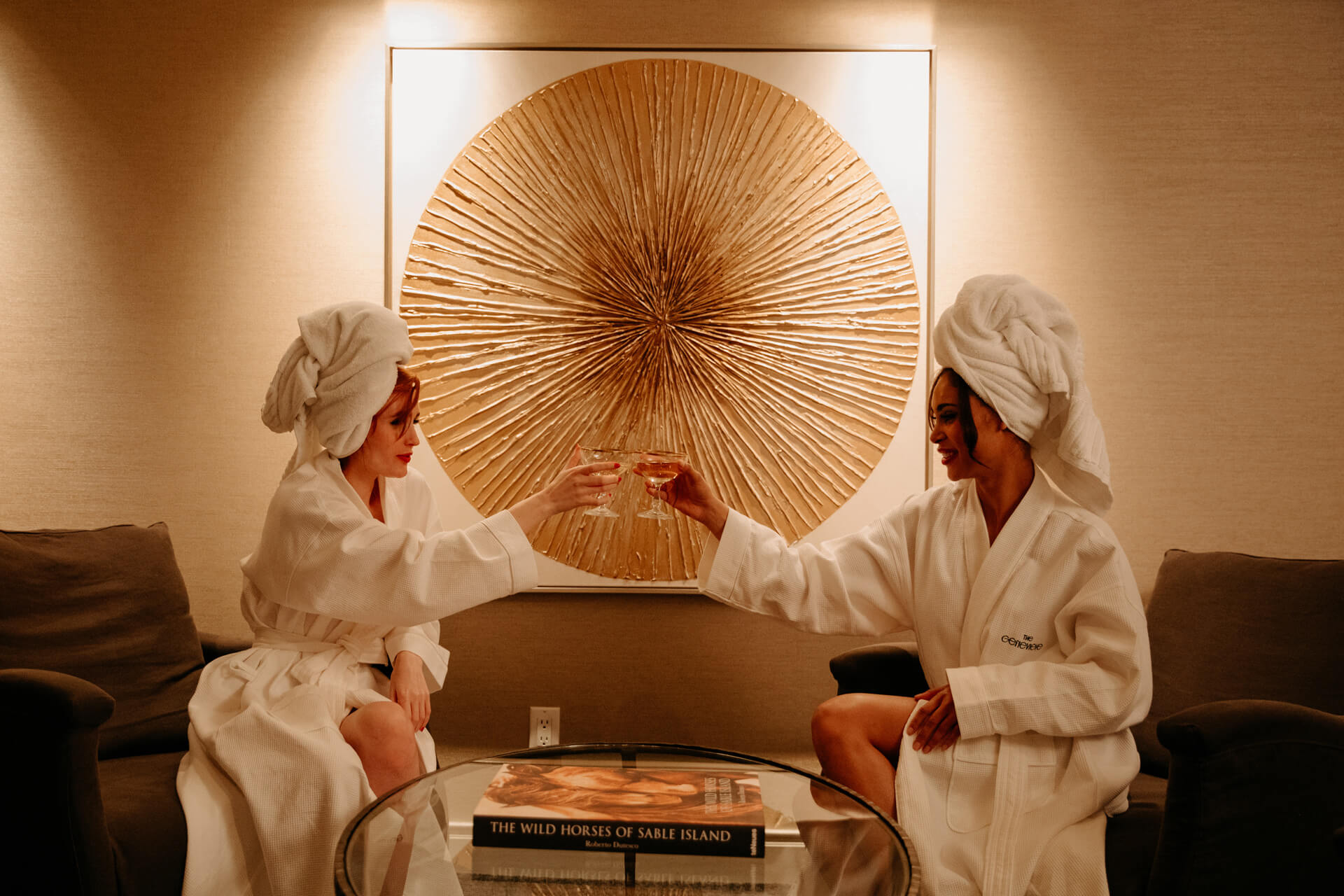 Women at the spa at the Genevieve