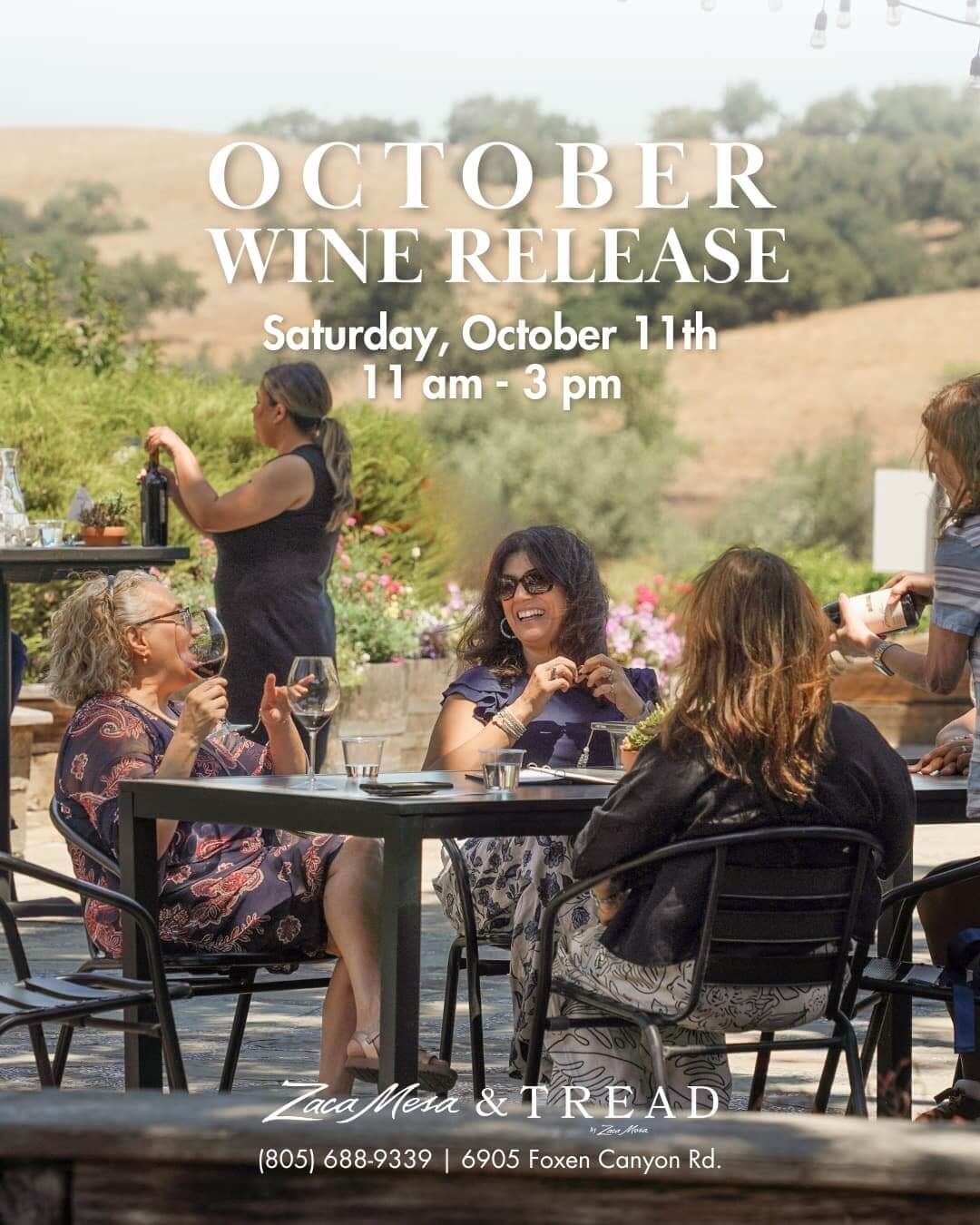 October Wine Release Zaca Mesa