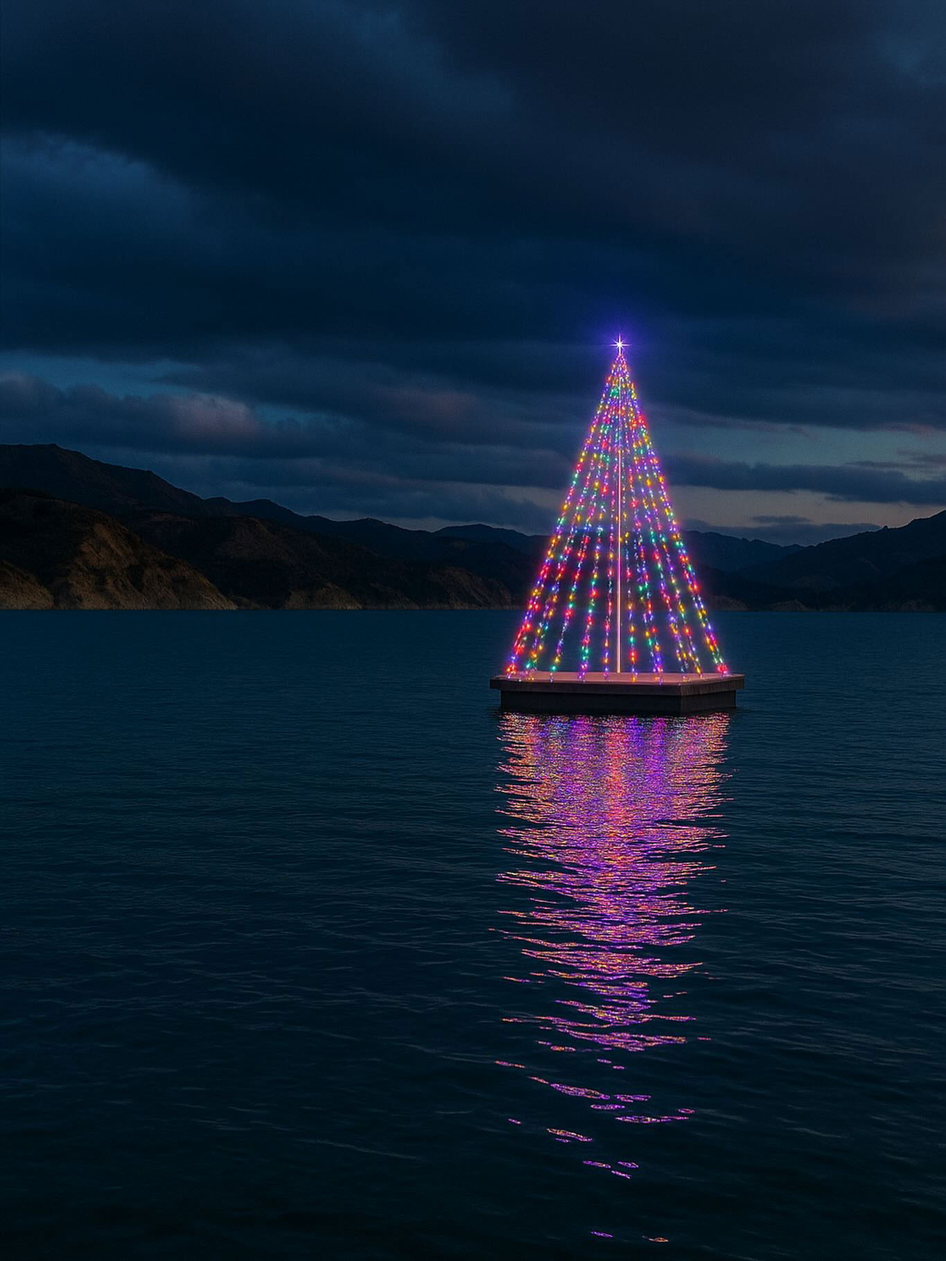 Cachuma Lake tree lighting a festivities