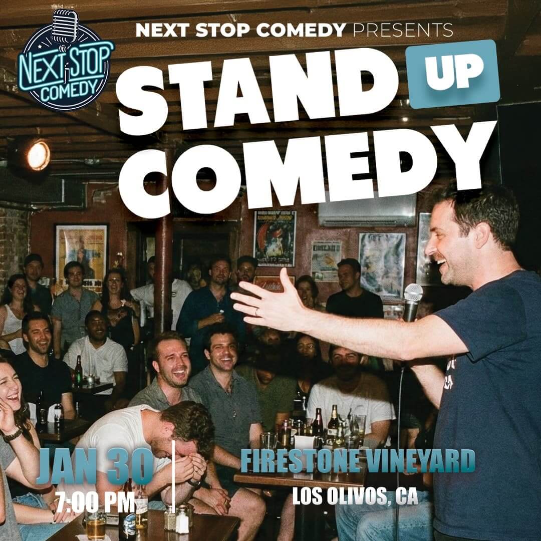 Firestone Vineyard Stand Up Comedy