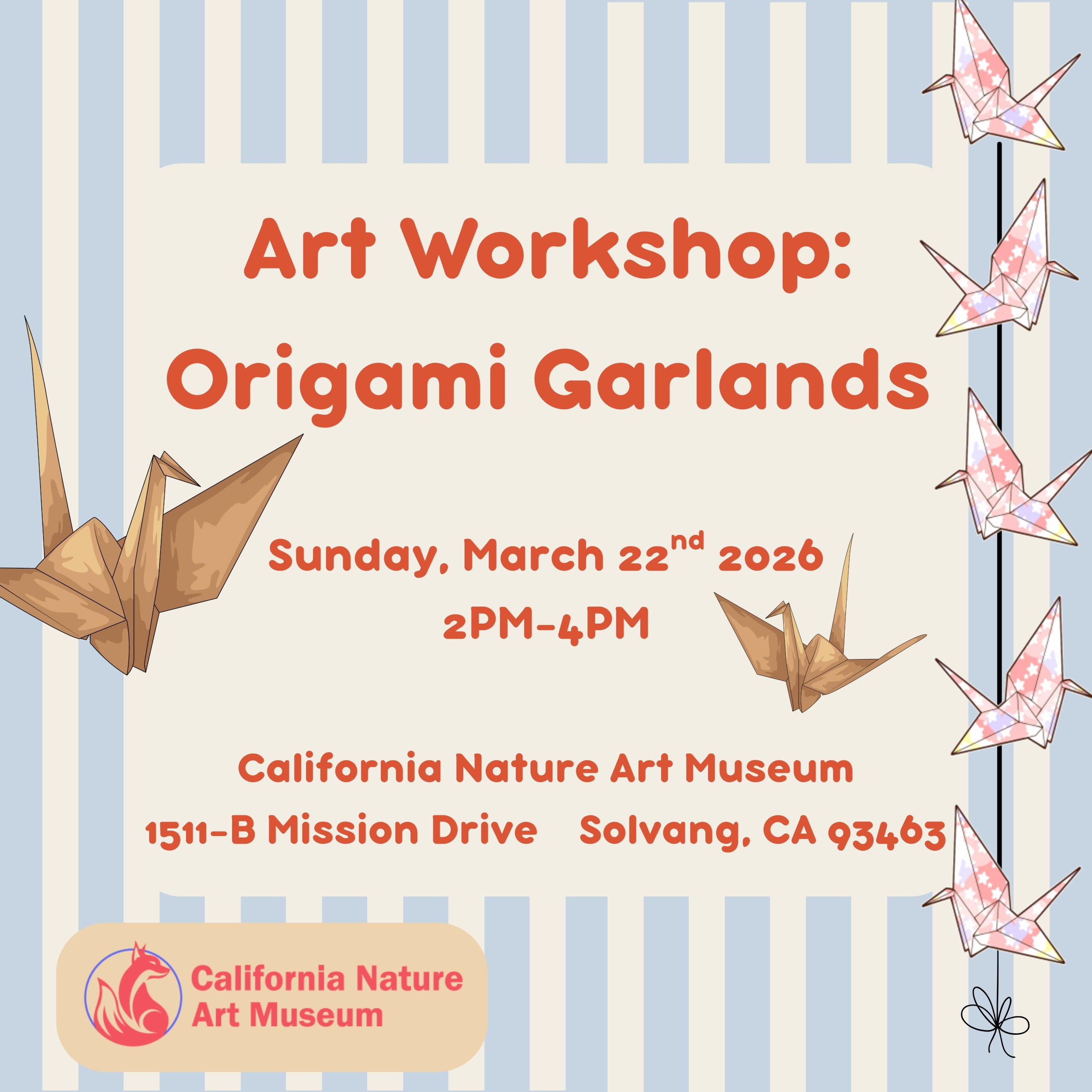 Art Workshop - Origami Garlands