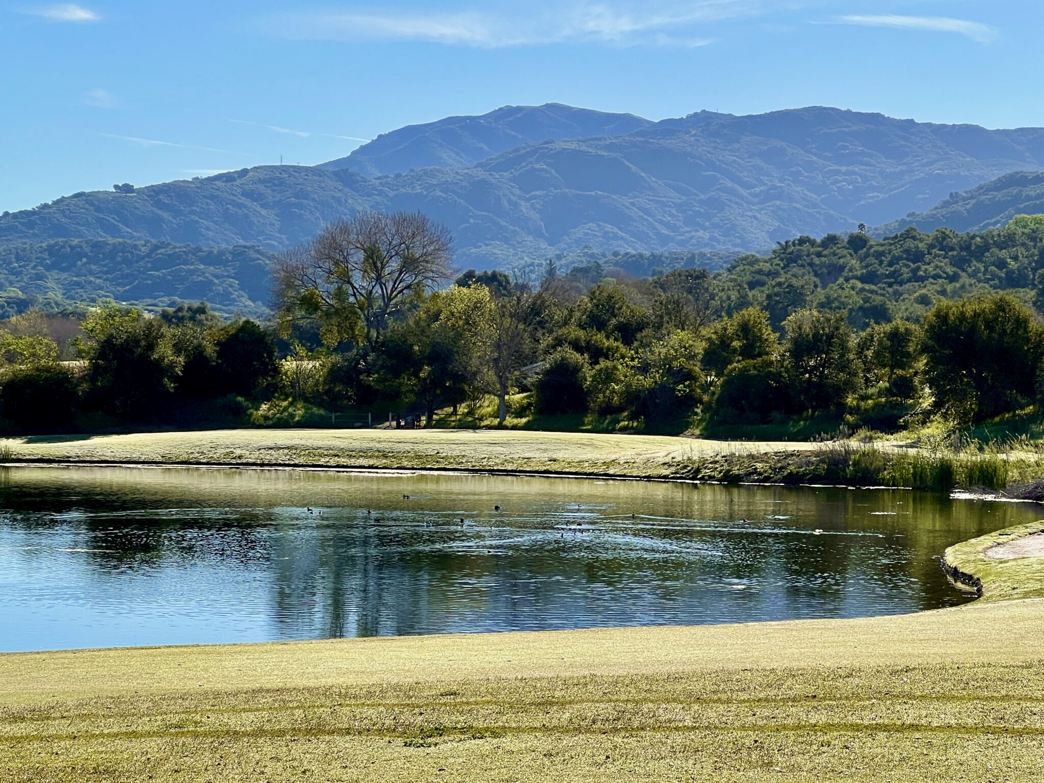 Painting at Rancho San Marcos Golf Course