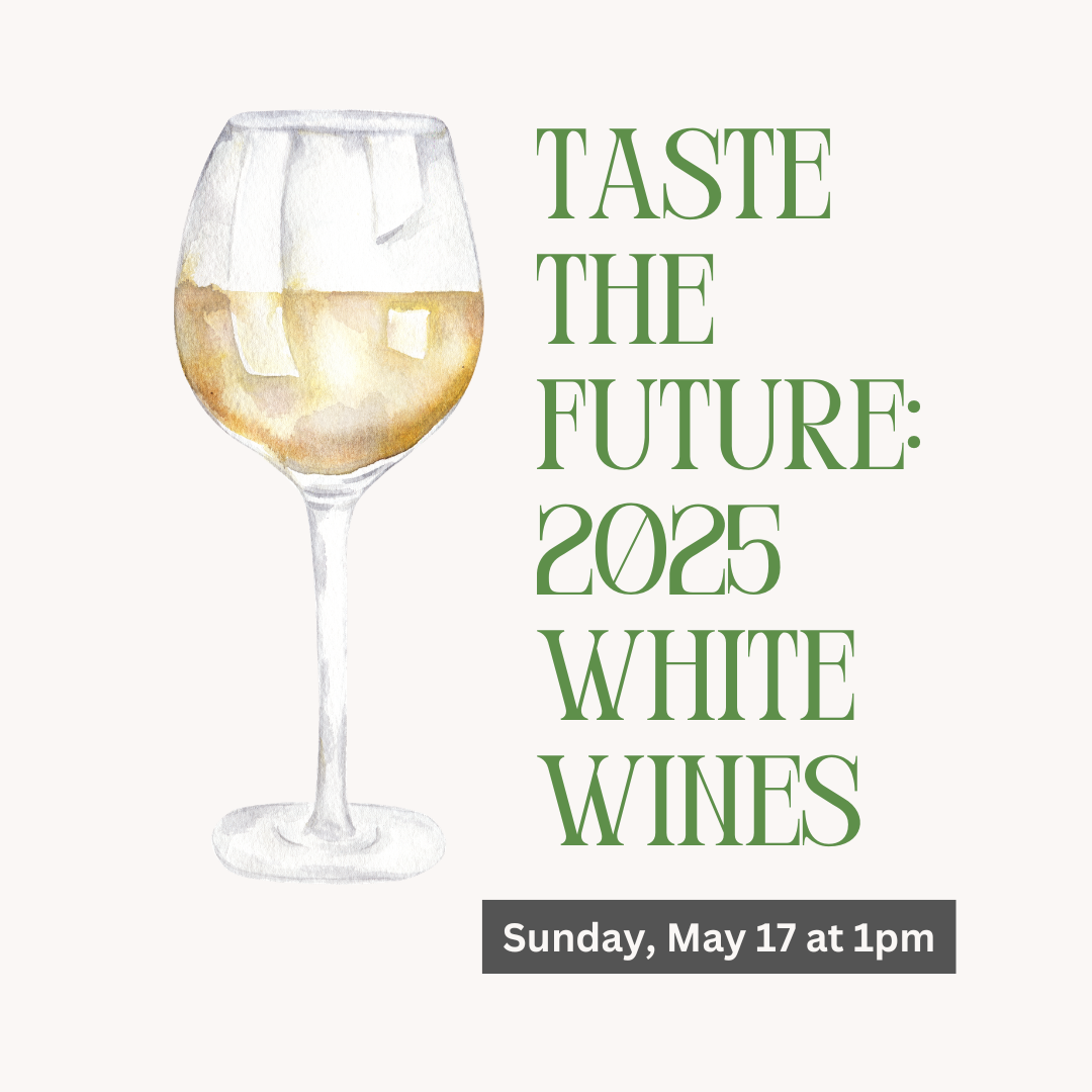 Taste the Future: 2025 White Wines Brick Barn Tank Room