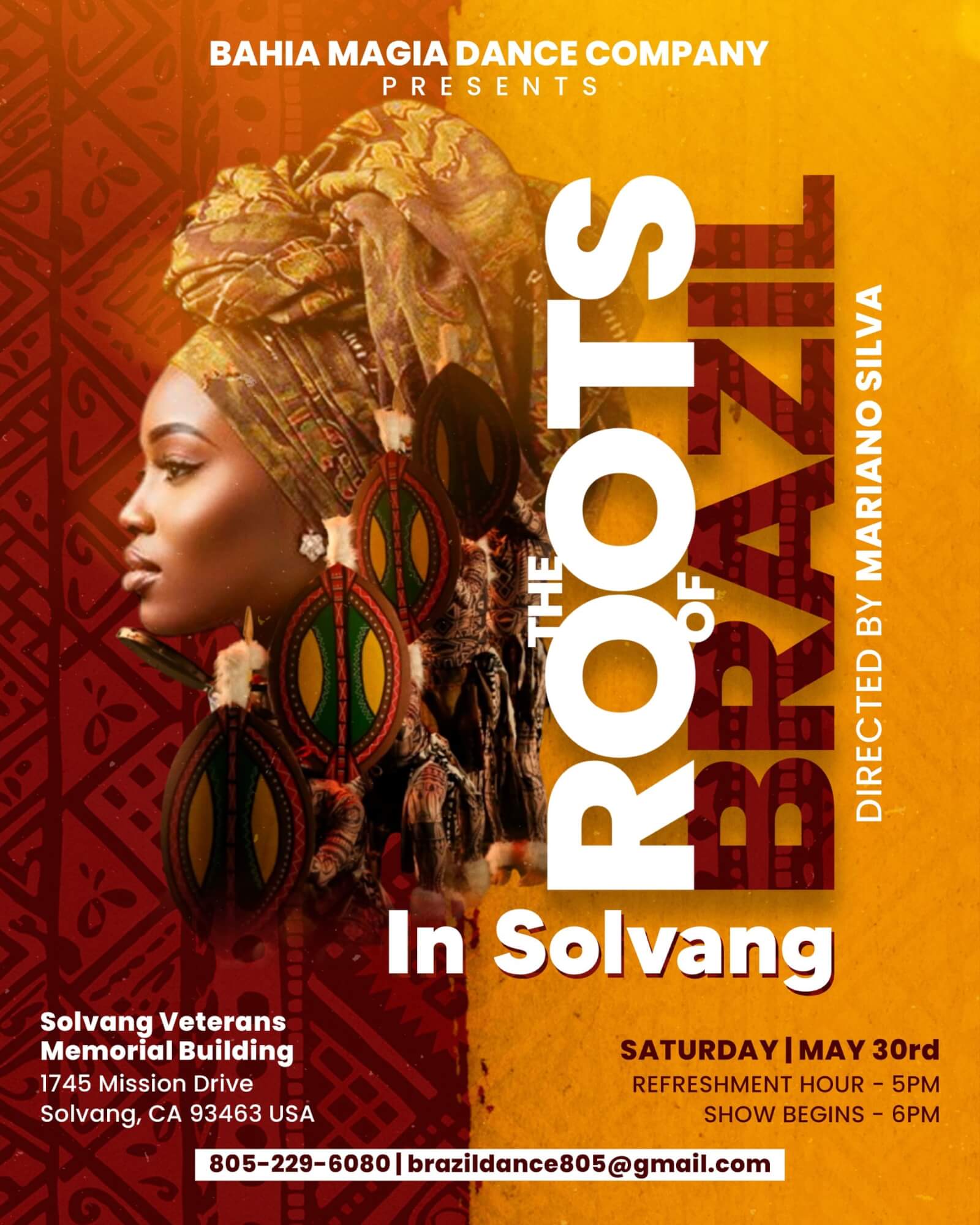 Mahia Magia Dance Company Presents The Roots of Brazil