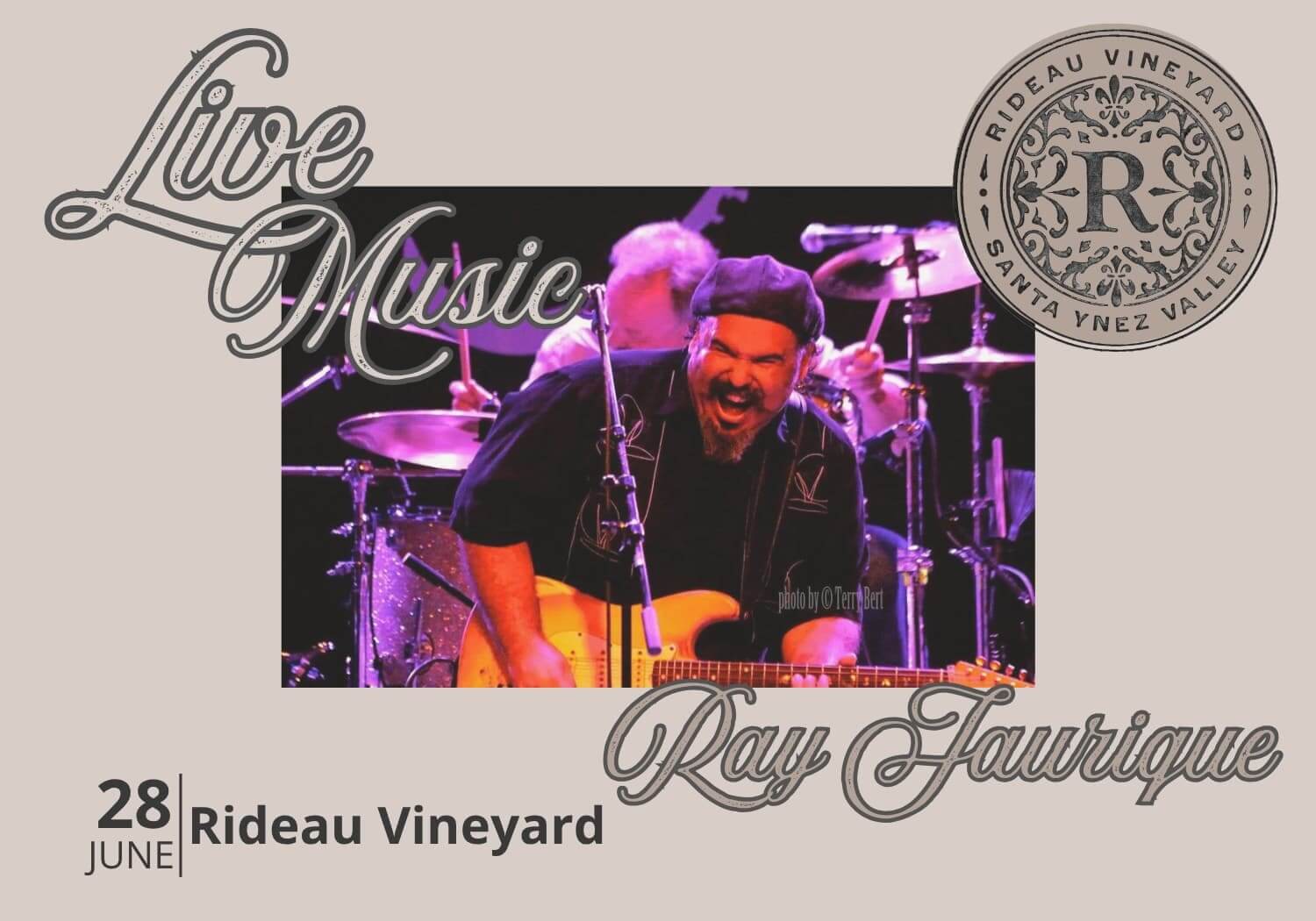 Live Music at Rideau Featuring Ray Jaurique