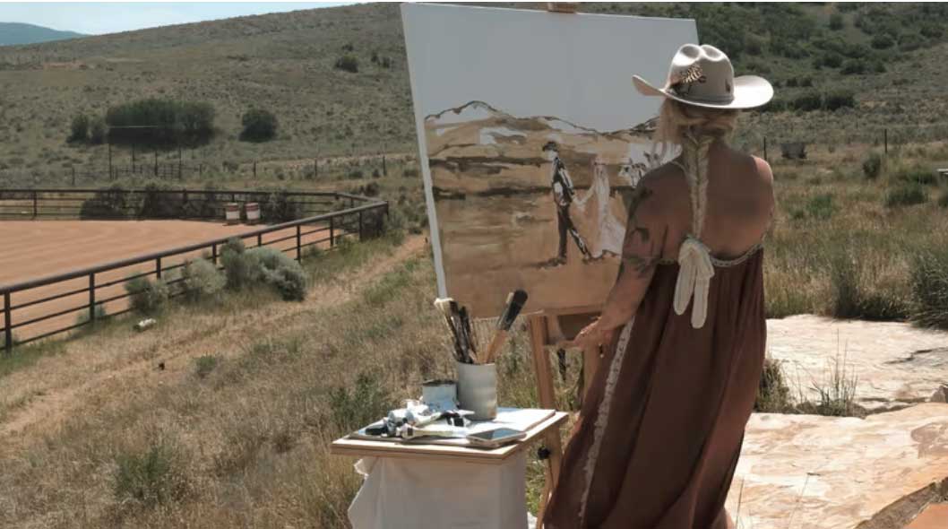 Art Show & Live Painting with Erika Lenaye