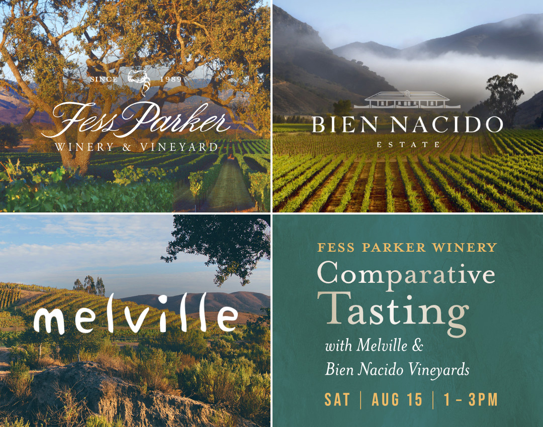 Fess Parker Winery Comparative Tasting with Bien Nacido Vineyards & Melville