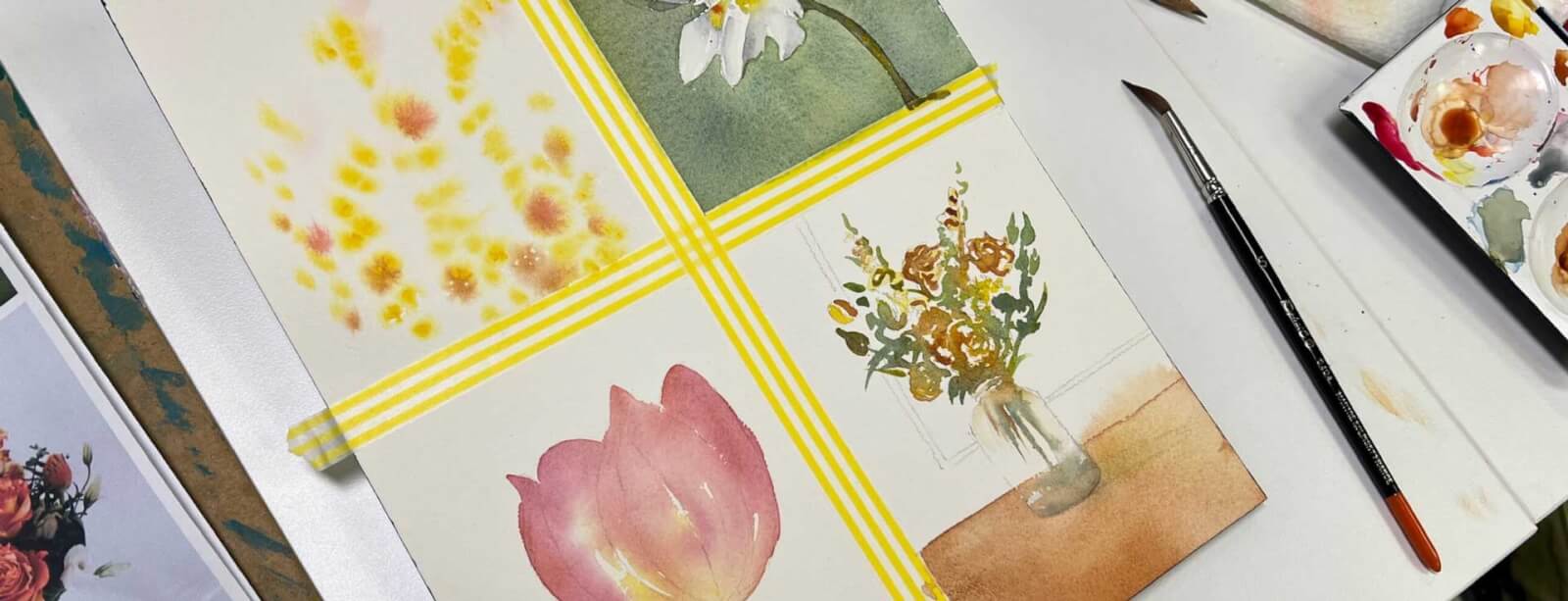 6-Week Beginner Watercolor Class