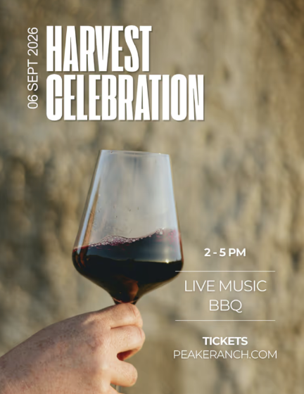 Peake Ranch Winery Harvest Celebration 2026