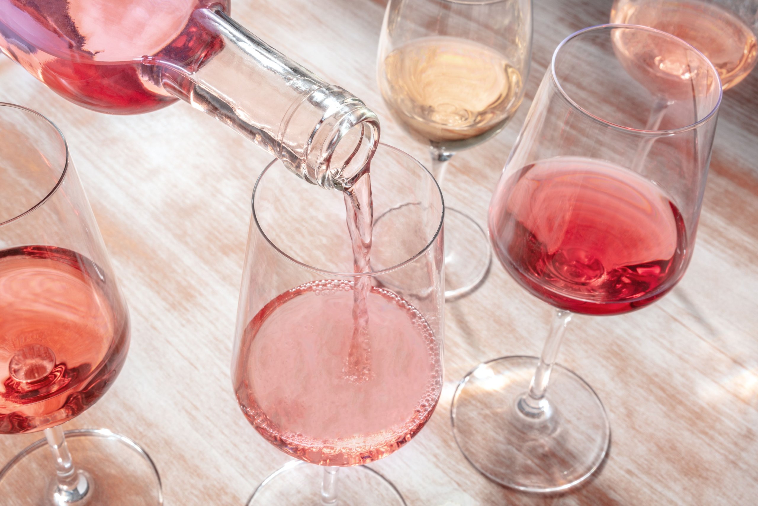 Pink Wines for the Pink Ribbon kickoff